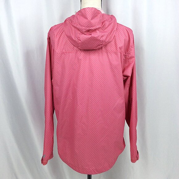 White Sierra Hooded Windbreaker Jacket Womens Size Large - Picture 3 of 9